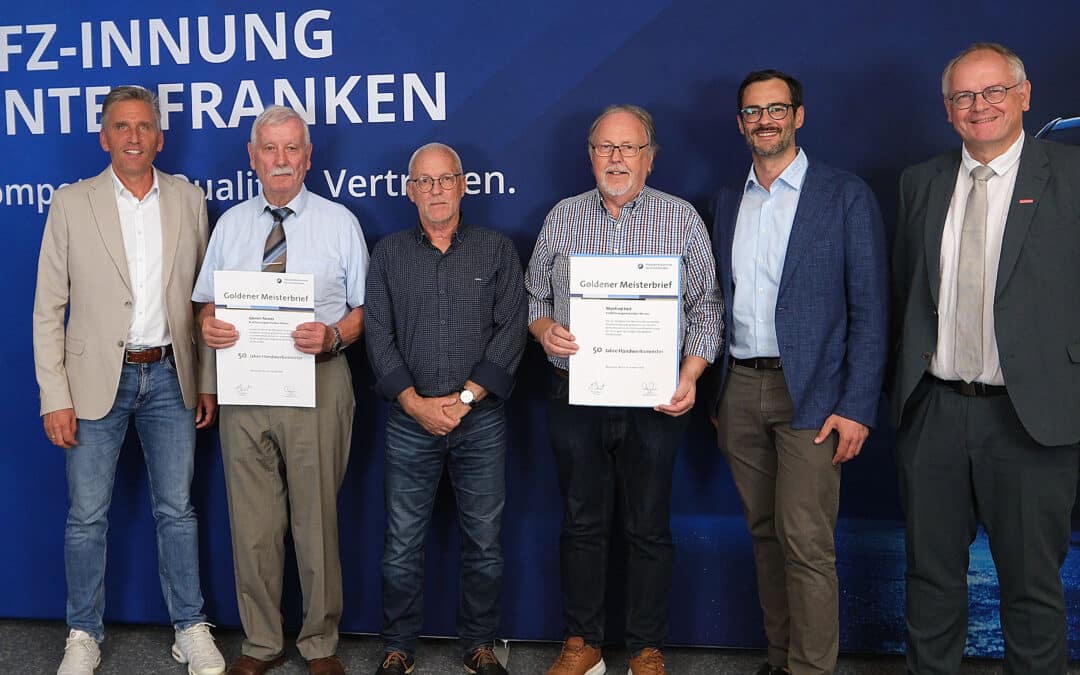 Kfz-Innung Unterfranken stellt Weichen für die Zukunft: Starke Impulse und perso- neller Wechsel bei der Innungsversammlung 2026