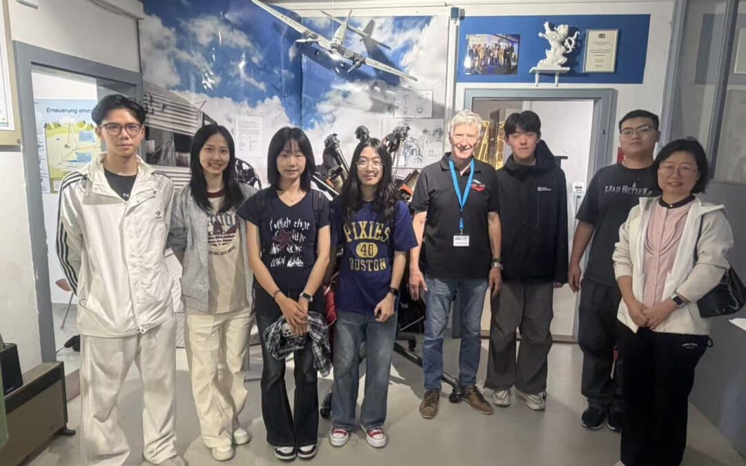 Studenten aus Shenzhen, China zu Besuch im Industriemuseum