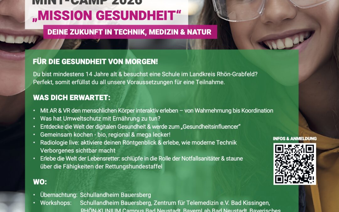 Junge Forscherinnen und Forscher aufgepasst: MINT-Camp geht in die nächste Runde