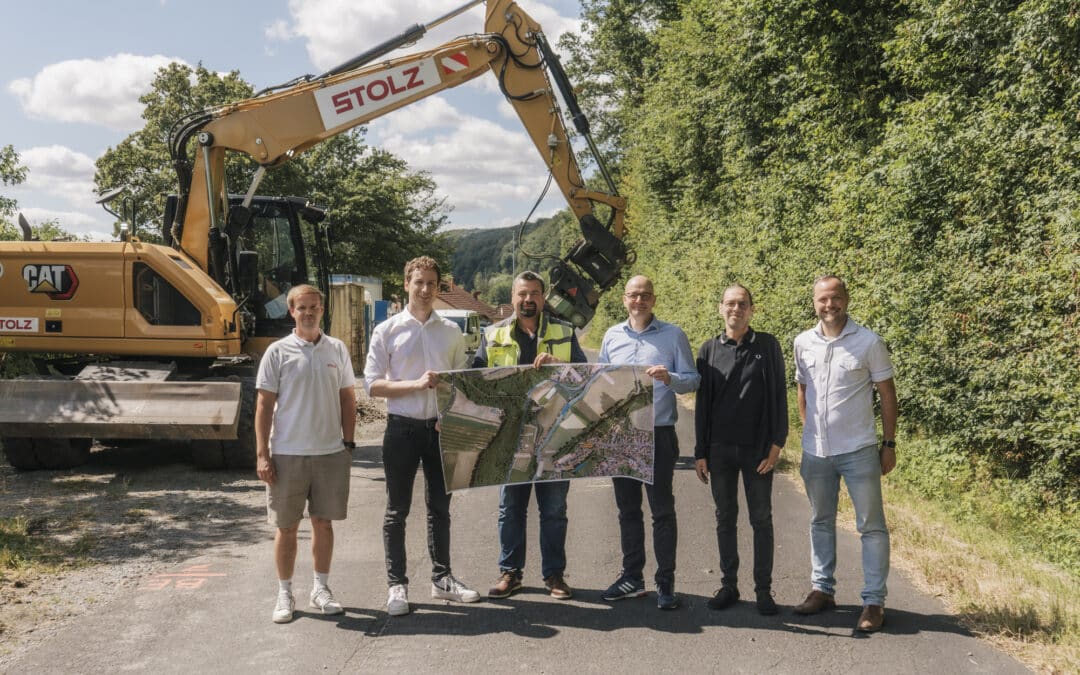 Neuer Geh- und Radweg und Sanierung der Straße „In der Au“
