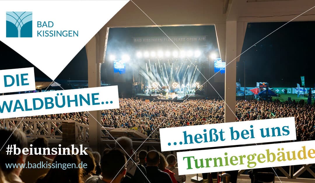 Die Waldbühne … heisst bei uns Turniergebäude