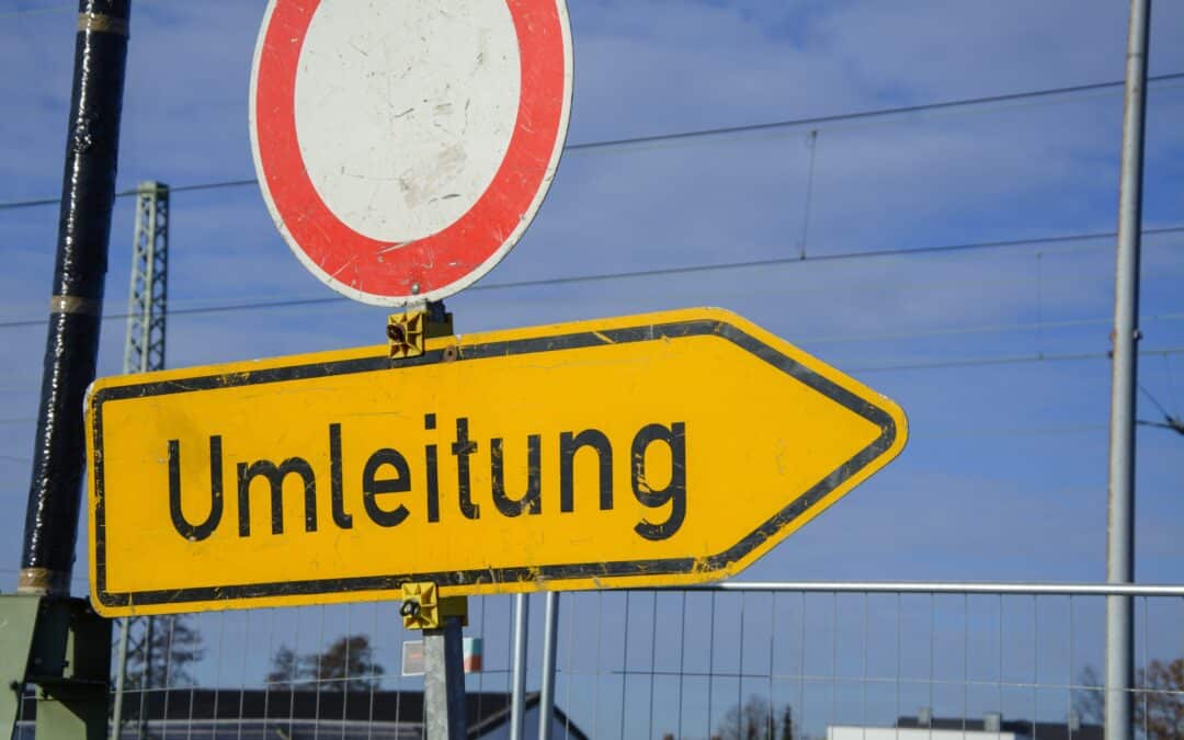 Straßeneinbruch Landwehrstraße