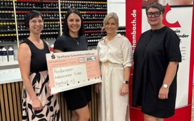 Haarkonzept spendet erneut 800 Euro für krebskranke Kinder