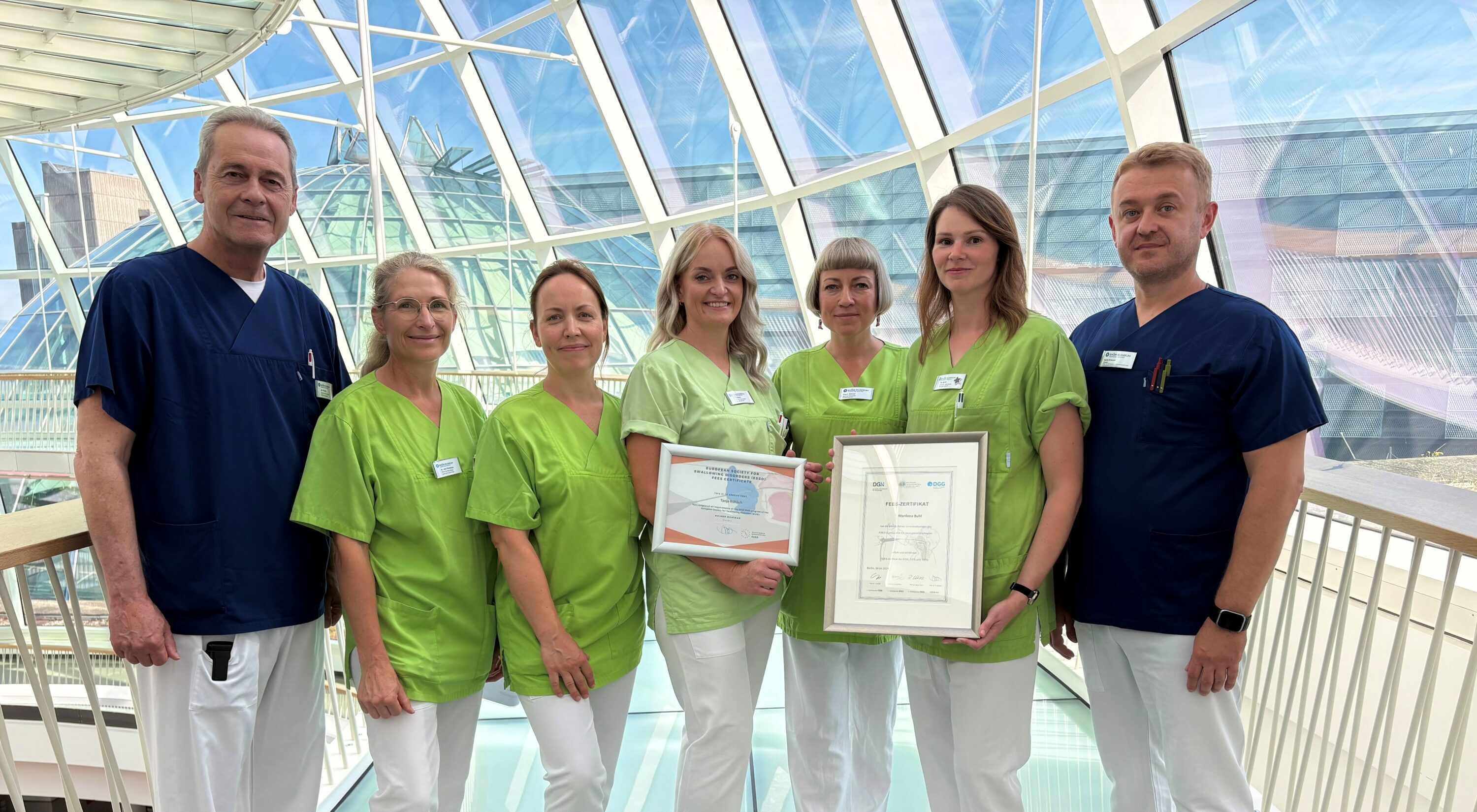 Schlucktherapeutinnen zertif iziert – Expertise in der Neurologie ausgebaut_RHÖN-KLINIKUM Campus Bad Neustadt