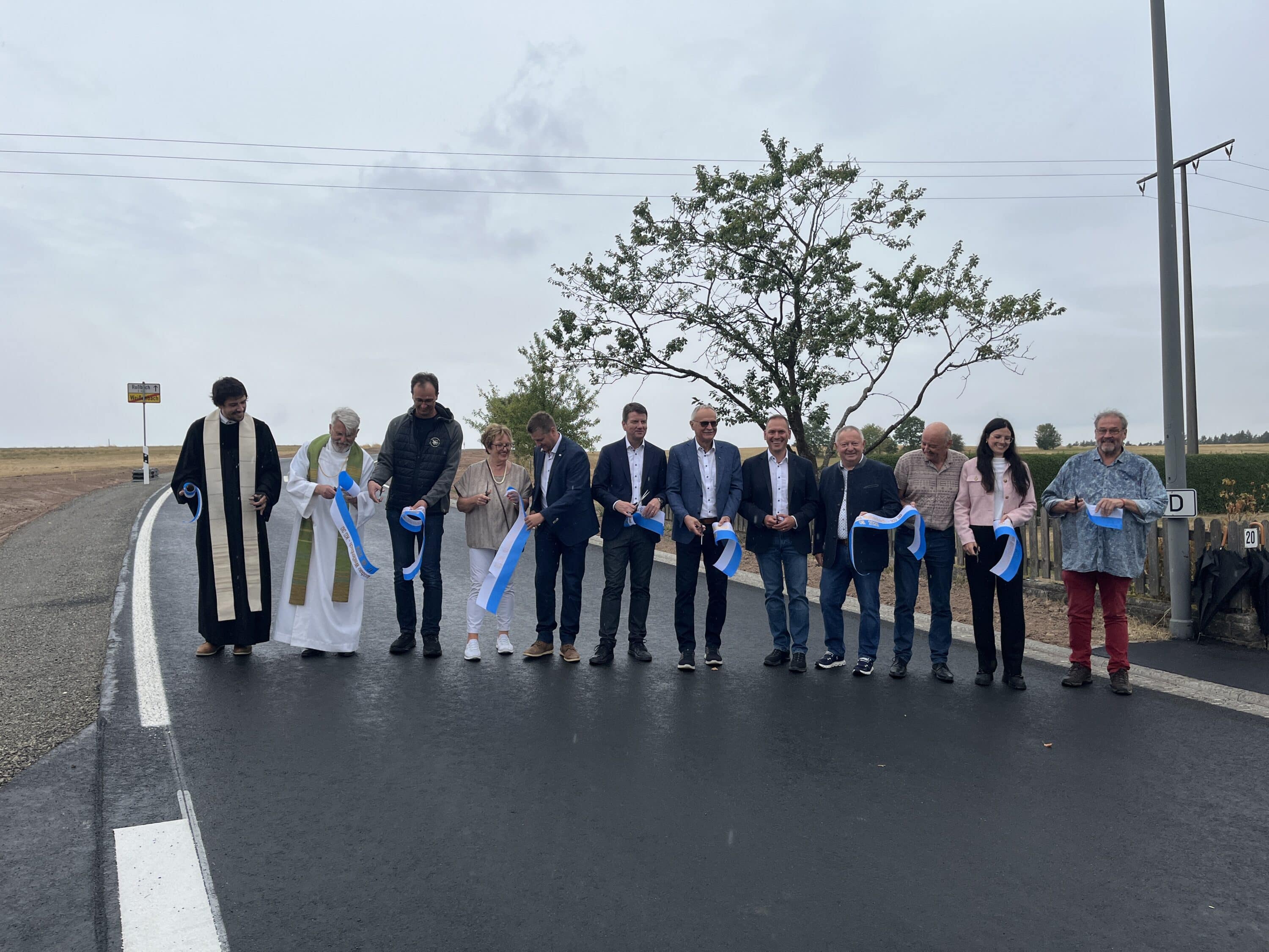 Gemeinsames Projekt in Rekordzeit umgesetzt – Einweihung und Verkehrsübergabe der KG 31 bei Weißenbach