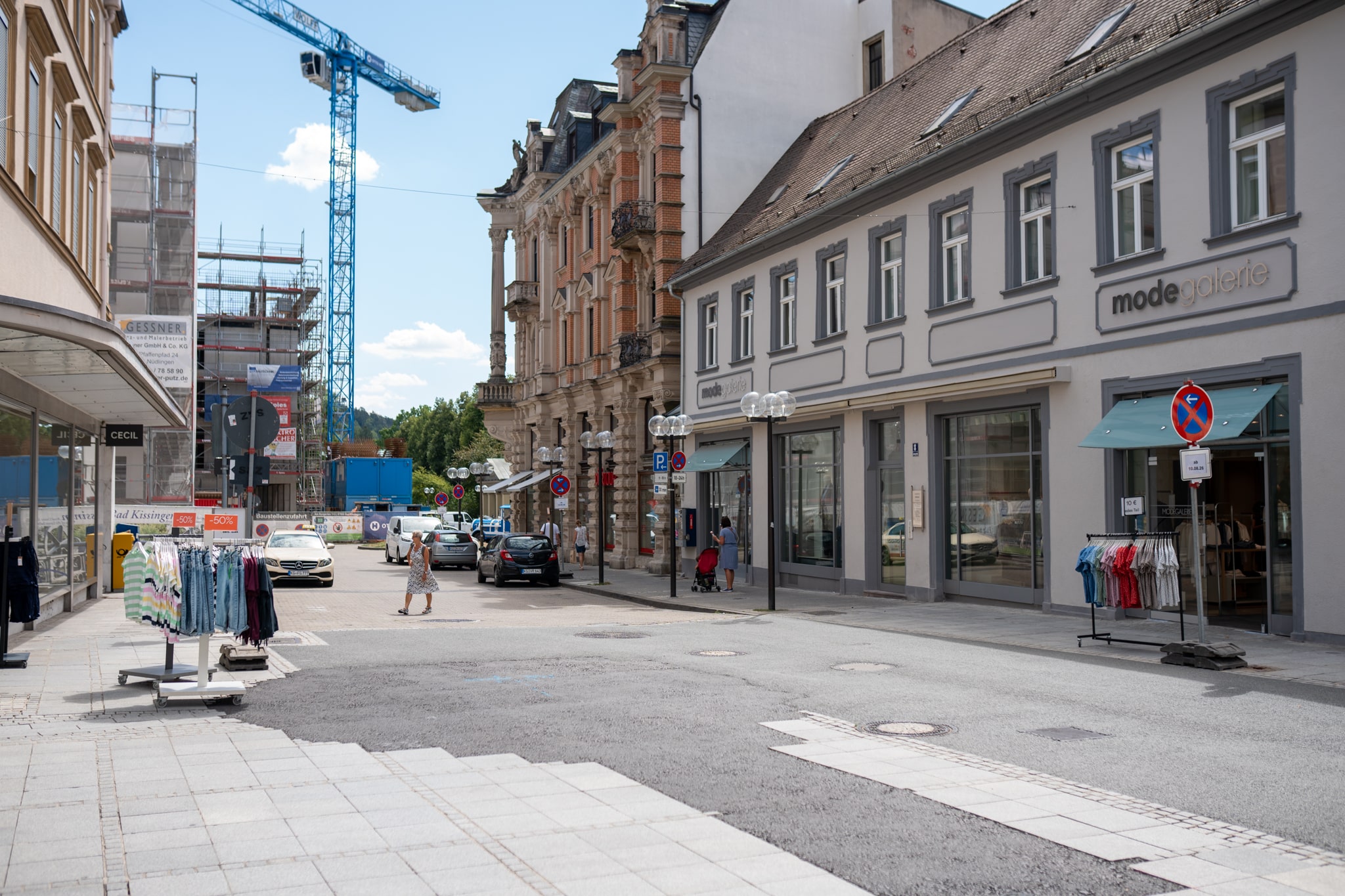 Bauarbeiten im Kurviertel beginnen