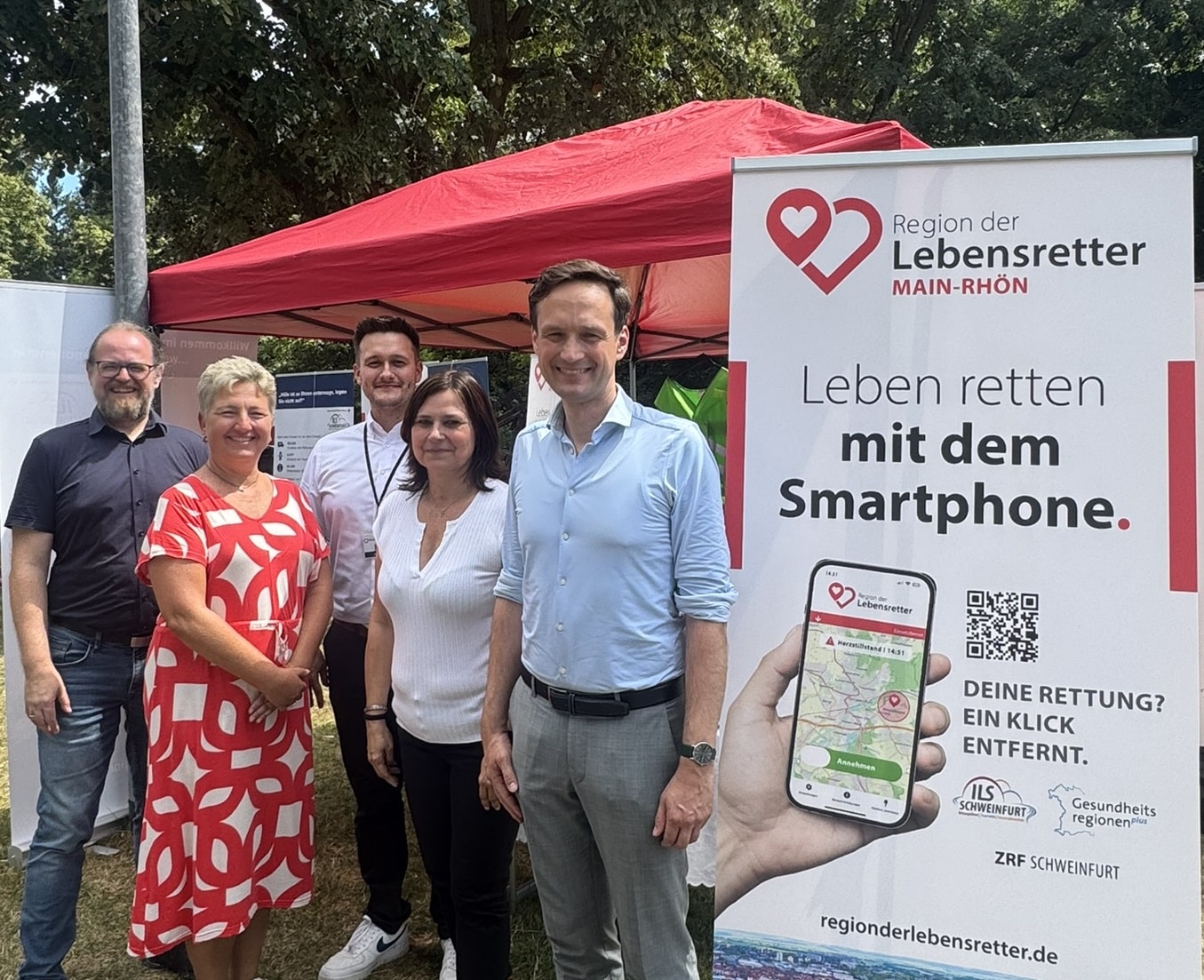 Region der Lebensretter – Vorstellung App_Foto ILS-Marcel Thein
