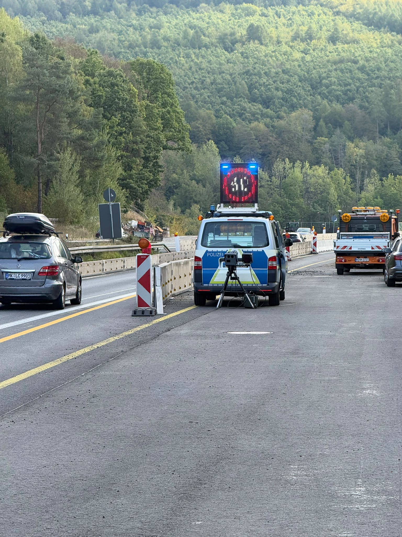 Verkehrsinformation von der Verkehrspolizei Schweinfurt-Werneck