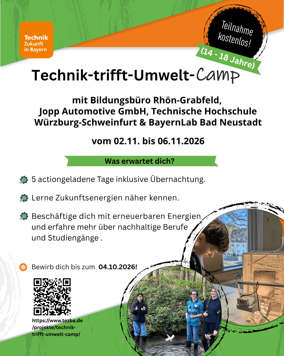 MINT-Camp Herbstferien 2026