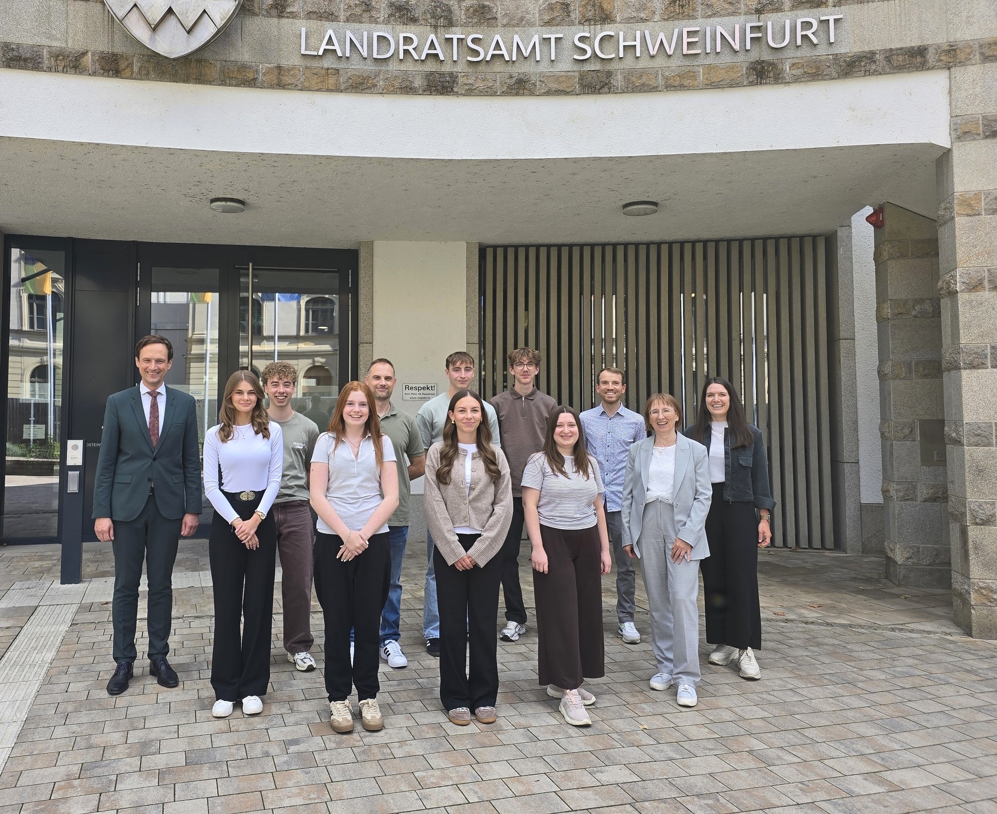 Willkommenstag am Landratsamt Schweinfurt