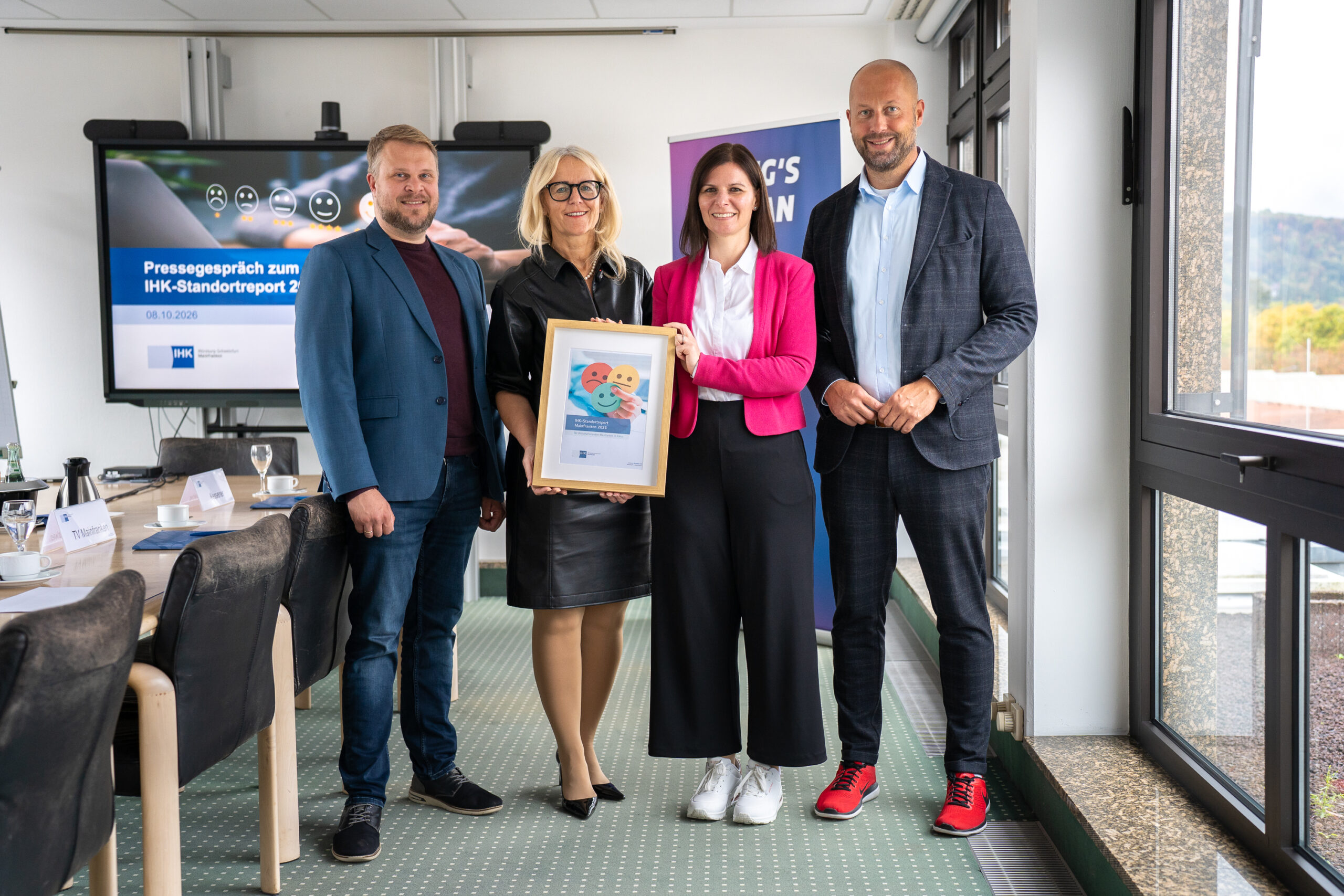 Wirtschaftsstandort Mainfranken erhält die Note 2,7