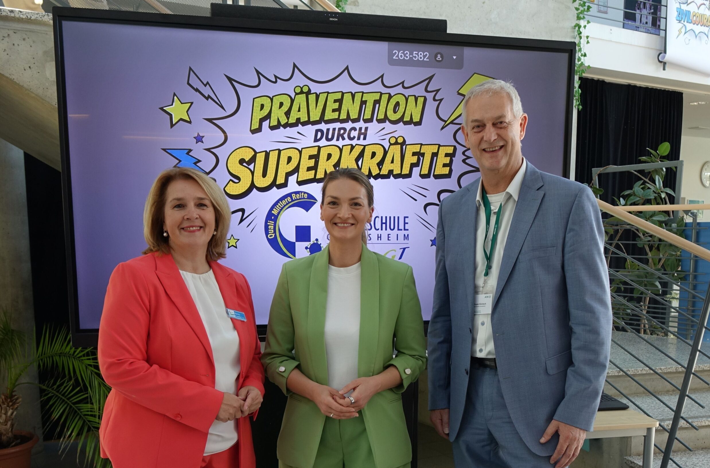Bayerische Gesundheitsministerin Judith Gerlach zu Gast beim Präventionstag in Gochsheim