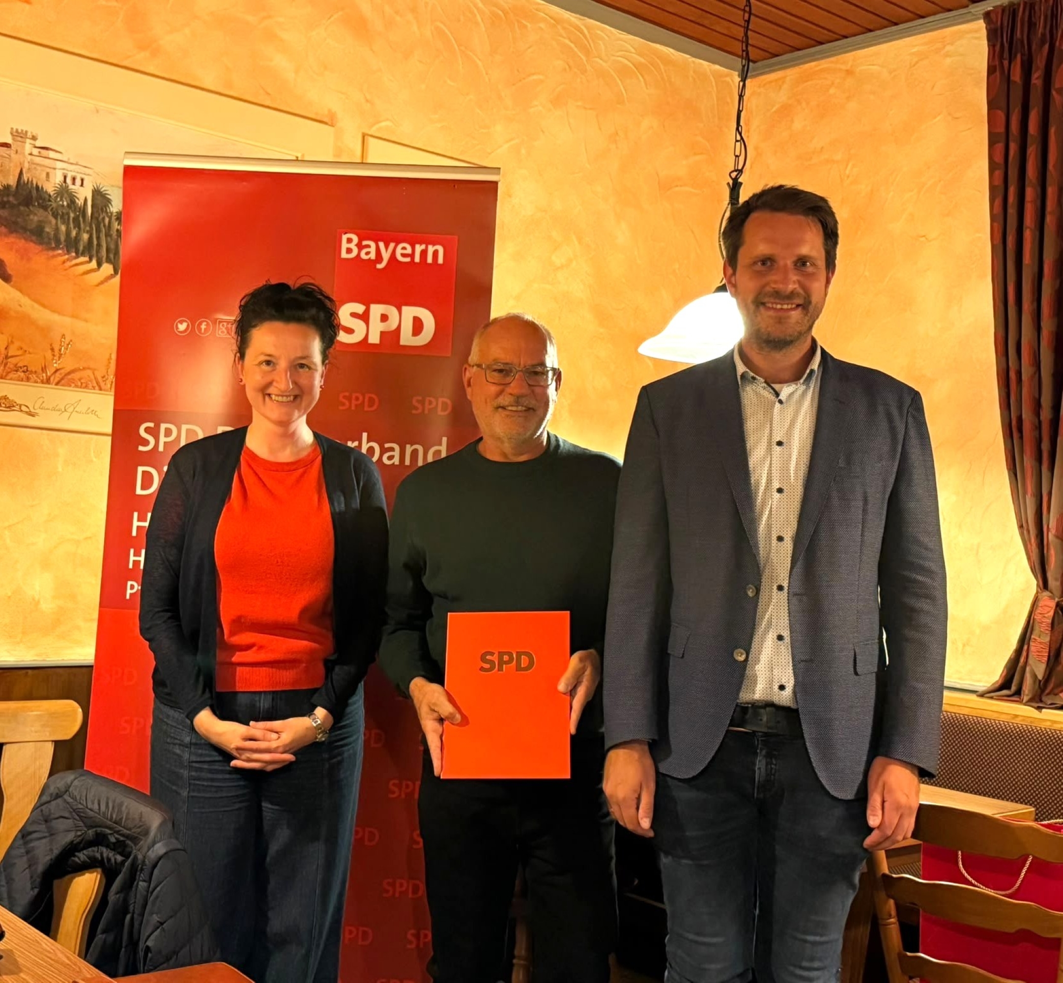 SPD-Dachverband Dittelbrunn zieht positive Bilanz und stärkt die Arbeit vor Ort  – Uwe Kraus für 40 Jahre Mitgliedschaft geehrt