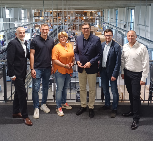 Unternehmensbesuch der Stadt Schweinfurt bei der Econocom Remarketing GmbH