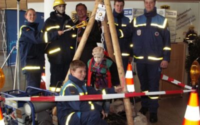 Ausstellung des Technischen Hilfswerks im Landratsamt Schweinfurt
