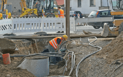 Geplanter Zeitablauf der Baumaßnahme „Kanalbau in der Mainstraße in Bergrheinfeld“
